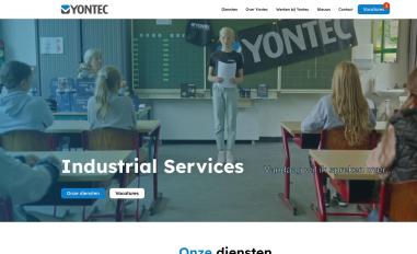 Schermafbeelding van yontec.be