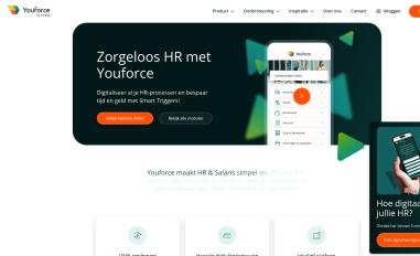 Schermafbeelding van youforce.nl