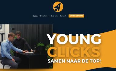Schermafbeelding van youngclicks.com