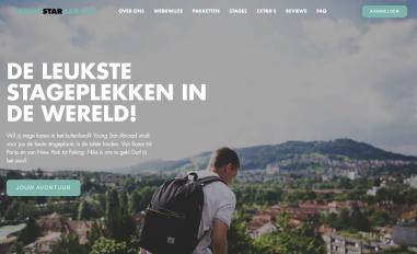Schermafbeelding van youngstarabroad.nl