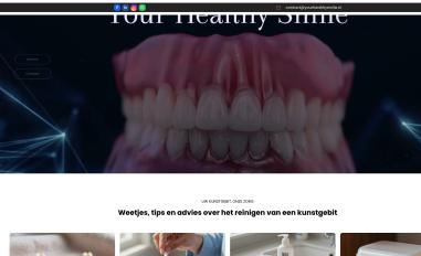 Schermafbeelding van yourhealthysmile.nl