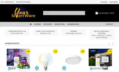 Schermafbeelding van yoursmartware.nl