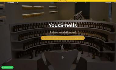 Schermafbeelding van youssmells.nl