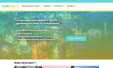 Schermafbeelding van youthdeals.nl