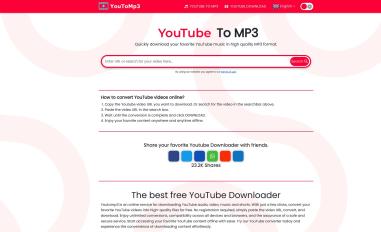 Schermafbeelding van youtomp3.app