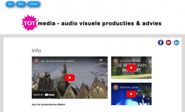 Schermafbeelding van yoymedia.nl