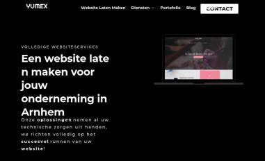 Schermafbeelding van yumex.nl