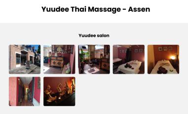 Schermafbeelding van yuudeemassage.nl