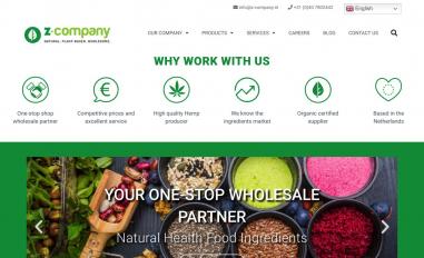 Schermafbeelding van z-company.nl
