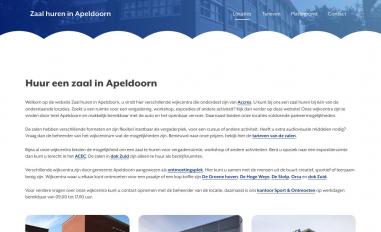 Schermafbeelding van zaalhureninapeldoorn.nl