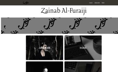 Schermafbeelding van zainabal-furaiji.be