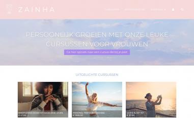 Schermafbeelding van zainha.com
