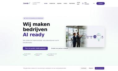 Schermafbeelding van zakelijkai.nl