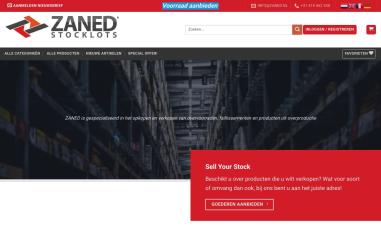 Schermafbeelding van zaned.nl