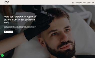 Schermafbeelding van zayaclinic.nl