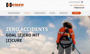 Schermafbeelding van zcure.de