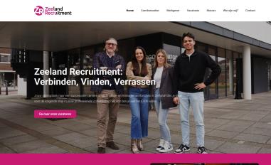 Schermafbeelding van zeeland-recruitment.nl