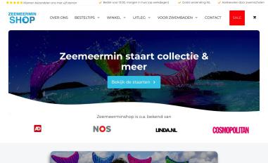 Schermafbeelding van zeemeerminshop.nl