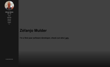 Schermafbeelding van zefanjo-mulder.newdeveloper.nl