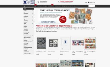 Schermafbeelding van zegelstekoop.nl