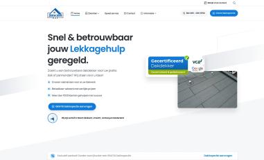 Schermafbeelding van zeker-dak.nl