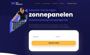 Schermafbeelding van zelfbesparen.nl