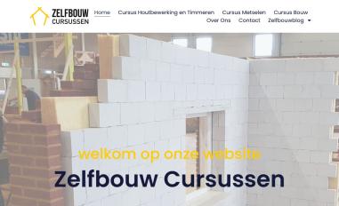 Schermafbeelding van zelfbouwcursussen.nl