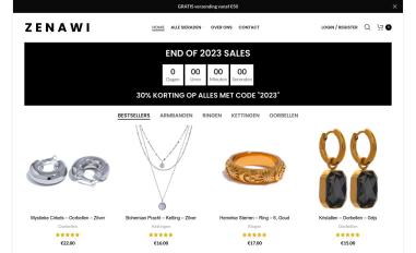 Schermafbeelding van zenawi.nl