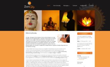 Schermafbeelding van zenzalig.nl