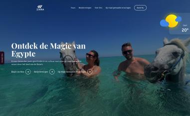 Schermafbeelding van ziara-egypt.com