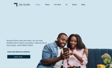 Schermafbeelding van zijnhealth.com