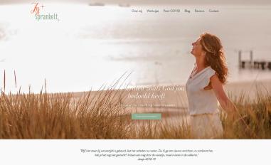 Schermafbeelding van zijsprankelt.nl