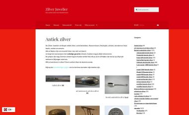 Schermafbeelding van zilverjuwelier.nl
