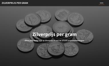 Schermafbeelding van zilverprijs.jouwweb.nl