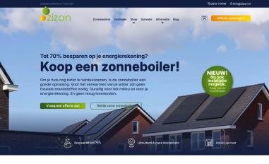Schermafbeelding van zizon.nl