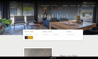 Schermafbeelding van zlapenoptexel.nl