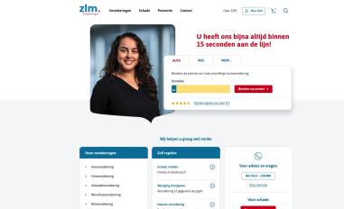 Schermafbeelding van zlm.nl