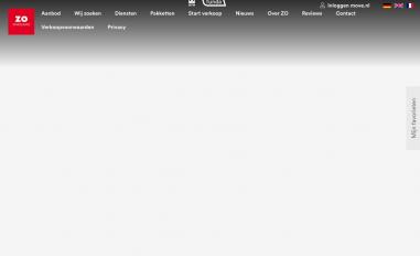 Schermafbeelding van zomakelaars.nl