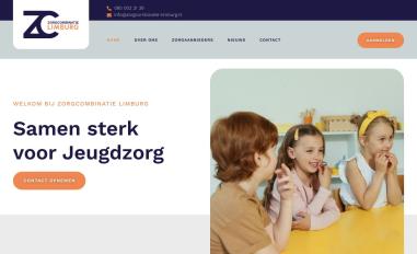Schermafbeelding van zorgcombinatie-limburg.nl