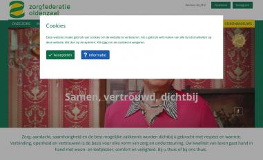 Schermafbeelding van zorgfederatieoldenzaal.nl