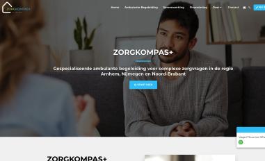Schermafbeelding van zorgkompasplus.nl