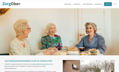 Schermafbeelding van zorgober.nl