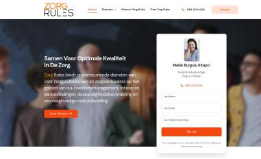 Schermafbeelding van zorgrules.nl