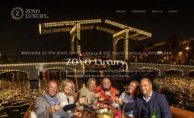 Schermafbeelding van zoyo-luxury.com