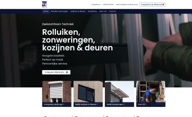 Schermafbeelding van zrtbv.nl