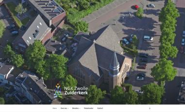 Schermafbeelding van zuiderkerk.info