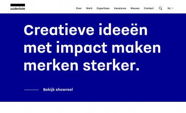 Schermafbeelding van zuiderlicht.nl