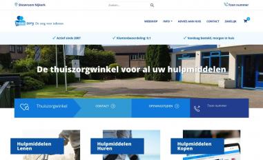 Schermafbeelding van zuiverzorg.com