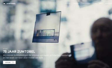 Schermafbeelding van zumtobel.be