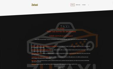 Schermafbeelding van zutaxi.nl